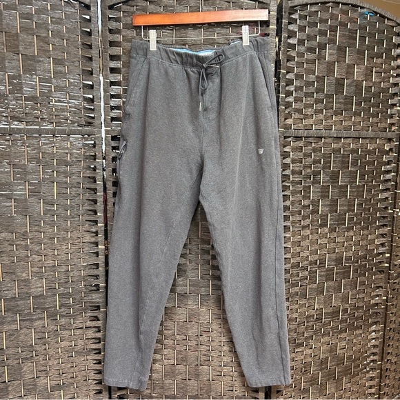 Mack Weldon gray jogger pants size large stretchy comfort daily wear - Picture 2 of 8